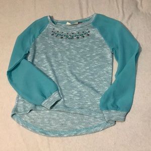 Long sleeve girl sweater